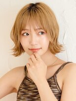 リトル 日田(little)&nbsp;切りっぱなしベージュくびれボブ