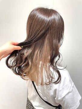 ルル(LuLu by KENJE) インナーベージュ【藤沢/艶髪/ヘッドスパ/髪質改善】