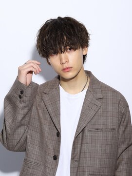 コンフィデンス メンズヘアー(confidence MEN'S HAIR) 緩め波巻きマッシュ