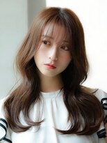 オーシャントーキョー サニー 原宿(OCEAN TOKYO Sunny)&nbsp;レイヤーカットくびれヘアミディアムレイヤー韓国ヘアくびれ718