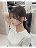 韓国顔まわりも♪ 前髪+顔まわりカット 