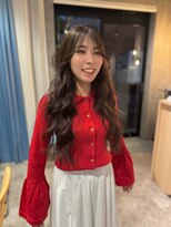 クス(KUsU)&nbsp;ロングレイヤー/くすみベージュ/大人/似合わせ/美髪