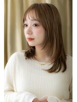 カバーヘア イヴ 戸頭店(COVER HAIR EVE)&nbsp;□大人ハイライト前下がりレイヤーカット307-2戸頭110代20代30代