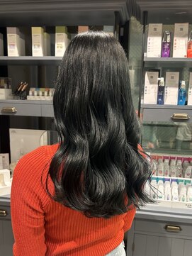 スタイル スマート サロン(STYLE smart salon) 透明感たっぷり透け感アッシュブルーブラック【ことこ】