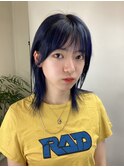 ネイビーブルーミディアムレイヤー