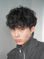 フィフス 栄(fifth) メンズマッシュシャドウパーマ波巻きパーマツイストスパイラル