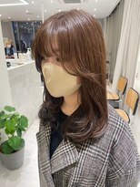 ジーナ 船橋(Zina)&nbsp;髪質改善＊ロングレイヤーグレーベージュ＊美髪【Zina船橋】