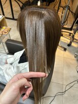 美容室さかもと 本店 髪質改善+ワンメイクカラ－