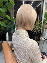 ネルケ 立川(nelke) ミルクティーベージュダブルカラーケアブリーチインナーカラー