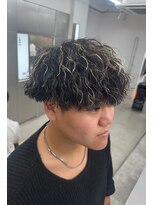 ロンド ローガン 名駅(Lond LOGAN)&nbsp;メンズ金メッシュ　ツイストスパイラル