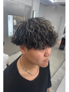 ロンド ローガン 名駅(Lond LOGAN) メンズ金メッシュ ツイストスパイラル