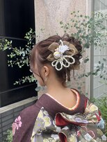 フェリーチェ(Felice)&nbsp;成人式ヘア　振袖ヘア　着物　お団子
