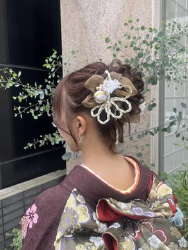フェリーチェ(Felice) 成人式ヘア　振袖ヘア　着物　お団子