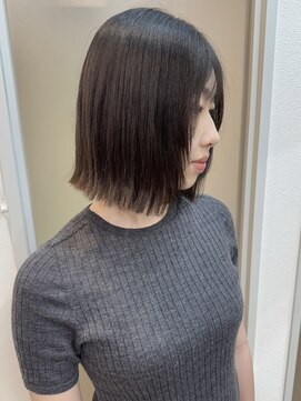 スウド(Swd) ぱつっと外はねボブ/ワンレンボブ/シースルー前髪