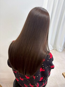 アミリー ひたち野うしく店(Amily) ハイライトバレイヤージュダブルカラーケアブリーチ20代30代