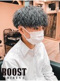 MEN’S HAIR/波巻ツイストスパイラル/フェザーパーマ/眉毛/渋谷