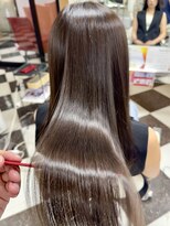 パッション 茨木店(Passion)&nbsp;0代30代40代グレージュブラウンx髪質改善トリートメント