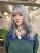 ヴァーディ オモテサンドウ(Vardy omotesando)&nbsp;裾カラー・ポイントカラー・デザインカラー・エンドカラー