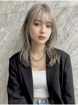 ロウル 渋谷(LOWRL)&nbsp;ブリーチ/ハイトーン/似合わせカット/ウェーブミディアム/渋谷