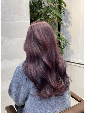 リシェル(RICHEL) ピンクラベンダーカラー/レイヤーカット/美白カラー/春色カラー
