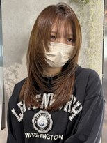 ゼスト クレス(ZEST Cres) 個性派顔周りから繋がるハイレイヤーカット