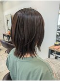 ラフ外ハネストレート