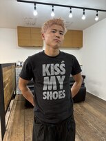ヘアーサロンライト(hair salon Light) スパイキーショート×ハイトーン【佐世保/カラー/ブリーチ】