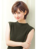 『rue京都』大人可愛い☆耳かけ小顔ワンサイドショート