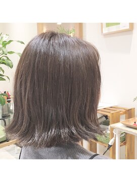 ナノハナ 鹿沼で唯一本格ヘッドスパが出来る美容室　アレンジボブ
