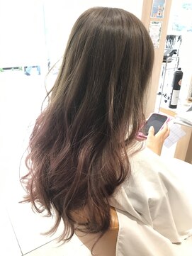 ラ ブーケ 御器所店(La Bouquet) パープルピンクグラデーション