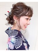 浴衣アレンジ