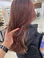 エマエコル(Emma ecole)&nbsp;Emma ecole イルミナカラー/インナーカラー/ピンク by.木村