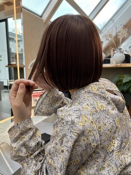 ロンド 表参道店(Lond) 【Lond表参道倉崎】乾かすだけでまとまるボブメルティーカラー