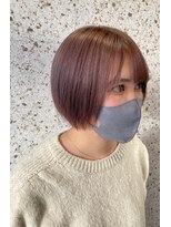 ラニヘアサロン(lani hair salon) ミルキーピンク/韓国/くびれヘアビタミンカラー
