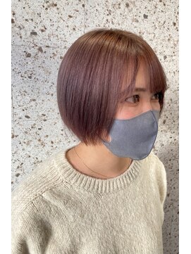 ラニヘアサロン(lani hair salon) ミルキーピンク/韓国/くびれヘアビタミンカラー