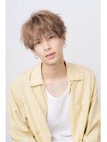 ゴールドシブヤ(GOALD SHIBUYA)&nbsp;前下がりナチュラルマッシュ　パターン３