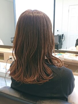 アーロン(aaron) お客様stlye☆ゆるふわセミロング