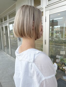 クラフト 福津(CRAFT) ホワイトブロンドボブ