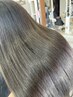 【韓国ヘア】韓国風美人カットカラー+【極】髪質改善トリートメント