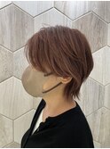 【白髪染め】ショートウルフ/ウルフ/ウルフカット