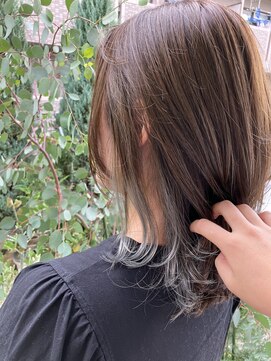 オーブ フォー ヘアー(AUBE for hair) インナーカラー＋ハイライト