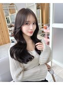 大人可愛い韓国ヘア　レイヤーカット　似合わせ顔周り2waybang#