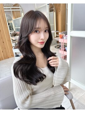 アフロートリノ(AFLOAT Leino) 大人可愛い韓国ヘア　レイヤーカット　似合わせ顔周り2waybang#