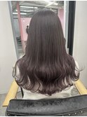 くびレイヤーエモージュグレーベージュカラーダーク アッシュ