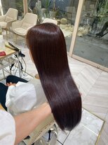 ゼスト フィーノ(ZEST fino) 【橋本姫奈】カカオブラウン×髪質改善トリートメント