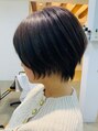 グランデュール 東静岡池田店(GRANDEUR) 家でも簡単にスタイリングできるショートボブが人気*(静岡)