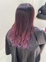 アンビ(ambi) グラデーションカラー、裾カラー