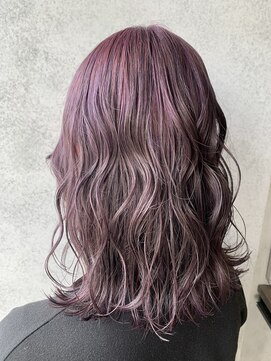 アールプラスヘアサロン(ar+ hair salon) lavender color