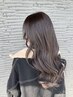 人気No1  まとまりカット＋艶カラー＋サラツヤトリートメント￥16100→￥12800