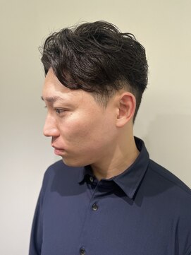 リバティシェアバーバー 銀座2nd(LIBERTY SHARE BARBER) 毛流れショートソフトマッシュ